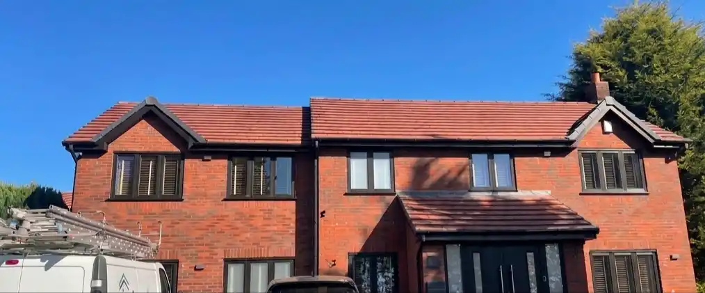 Roof after cleaning